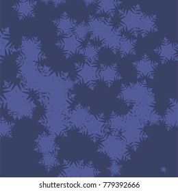 falling down snow violet stars