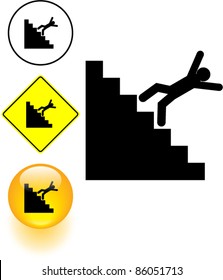 Falling Down The Stairs Symbol