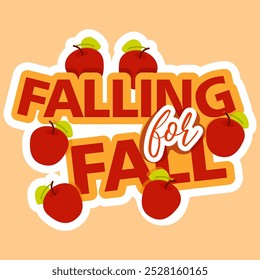 Falling for Fall Autumn lettering