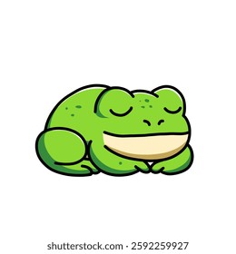 Falling frog images, frog icons, frog logos, vector design illustrations with white backgrounds.