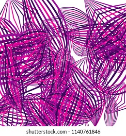 Falling geometric figures. Abstract background with color striped figures for print or banner. Background with falling colorful geometric figures for your design. Vector texture.
