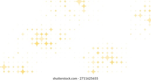 Fondo de confeti de oro que cae. Repitiendo patrón de brillo de puntos dorados. Fondo de pantalla de puntos amarillo, naranja y dorado.