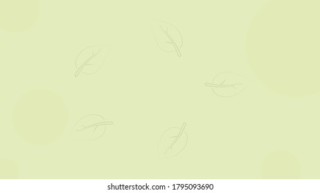 Falling leaves on a background with bokeh