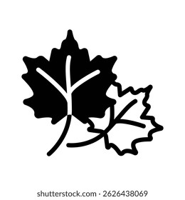 Falling leaves representing autumn or seasonal changes.