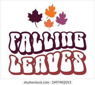 Falling Leaves Retro Svg,Says Svg,Funny Svg,Pumpkin Svg,Fall Svg,Autumn Svg,Fall Quotes Svg,Spice Baby Svg,Pumpkin Season Svg,Cut File,Silhouette