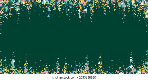 Falling light numbers. Math study concept with flying digits. Marvelous back to school mathematics banner on blackboard background. Falling numbers vector illustration.
