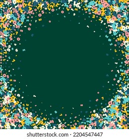 Falling light numbers. Math study concept with flying digits. Gorgeous back to school mathematics banner on blackboard background. Falling numbers vector illustration.