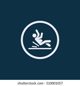 the falling man icon. the falling man sign