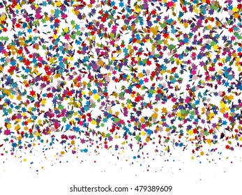 Falling multicolored confetti/Celebratory background/Vector confetti/Celebration confetti/Multi-colored particles/Stream of stars/Confetti/Confetti/Confetti Vector/Explosion Confetti/Abstract Confetti