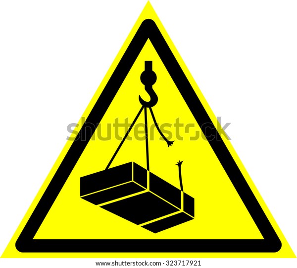 Falling Objects Possible Falling Load Stock Vector (Royalty Free) 323717921