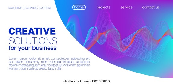 Falling Particles Distressed Purple Vector. Funky Geometric Background. Pink Blue Purple Futuristic Gradient Overlay. Data Stream Minimal Banner. 3D Flow Shapes Layout. Big Data Neon Wallpaper.