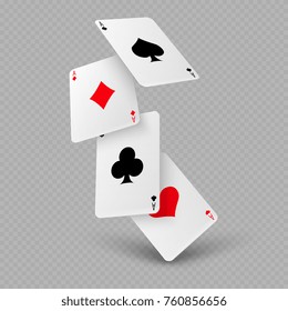 Premium Vector  Poker cards heart set