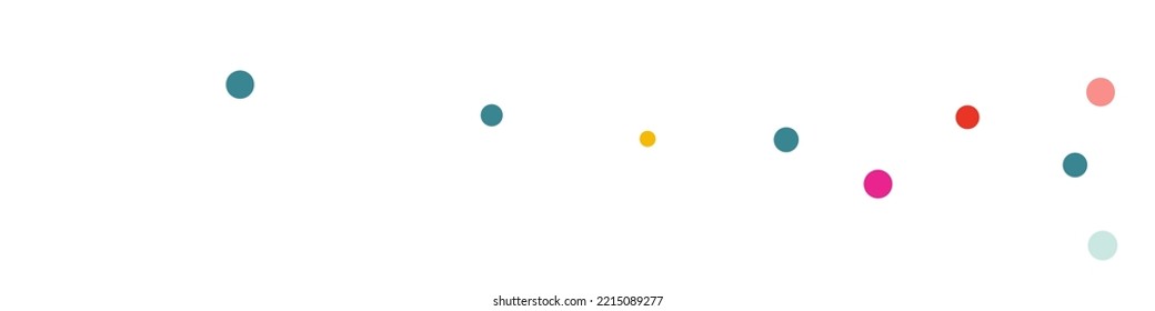 Falling Rain Effect Vector White Background. Independence Round Postcard. Festival Splash Design. Color Stars Christmas Backdrop.