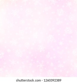 Falling shining beautiful nature winter Christmas snowflakes.
Snow blurry dust particles sparkle pattern abstract background vector