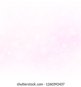 Falling shining beautiful nature winter Christmas snowflakes.
Snow blurry dust particles sparkle pattern abstract background vector