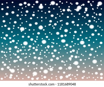 Falling snow background