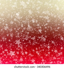 Fondo De Nieve Caída. Resumen del patrón de copos de nieve. Ilustración vectorial.