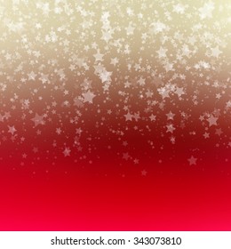 Falling Snow Background. Abstract Snowflake Pattern. Vector Illustration.