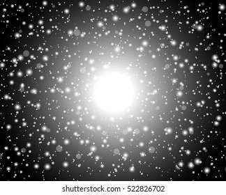 falling snow  background beautiful banner wallpaper design illustration 