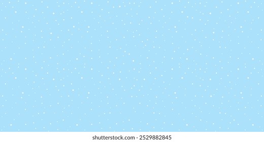 Falling snow background. Background with snowflakes. Winter blue background. Christmas background with snowflakes.