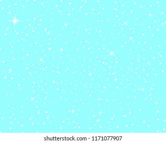 Falling snow background. Vector illustration with snowflakes. Winter snowing sky. Eps 10.