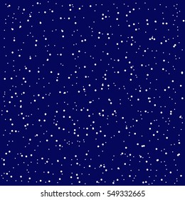 Falling snow background. Vector illustration. Eps10.