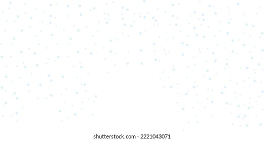 falling Snow  in cartoon style