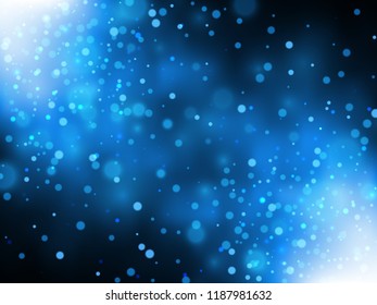 Falling snow. Christmas and New Year background. Vector illustration
