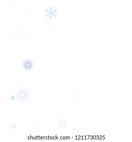 Falling snow confetti, snowflakes vector element. Winter holidays, Christmas, New Year party decoration. Cold weather, winter storm, scatter texture. Hipster snowfall falling snowflakes confetti