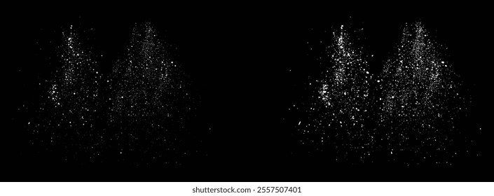 Falling snow flakes. Abstract sky snowflakes snow background