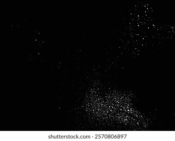 Falling snow flakes. Falling snow flake light snowfall background