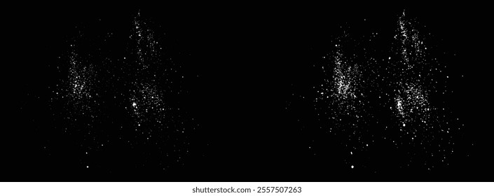 Falling snow flakes isolated background. snow flakes decoration