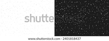 Similar – Image, Stock Photo Heavy snowfall and a smoking chimney