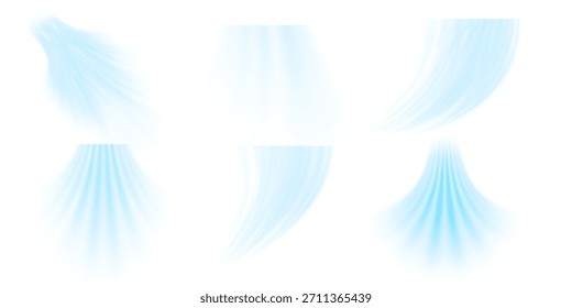 Falling snow on a transparent background. Vector illustration 10 EPS. Abstract snowflake background. Fall of snow.	