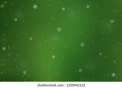 Falling snow, snowflake. Holiday winter  background for Christmas and New Year.