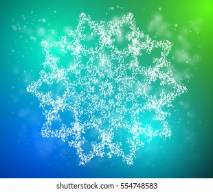 falling snow vector / background vector illustration design element eps10