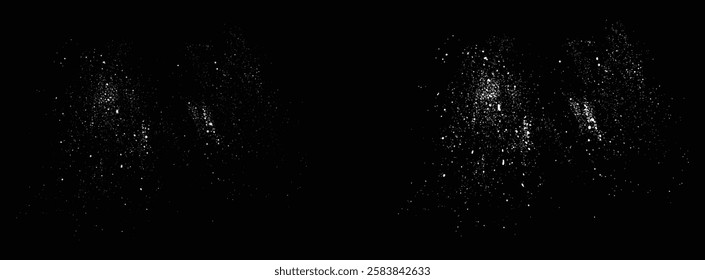 Falling snowfall snow flakes. Snow flakes winter snowfall white light vector background