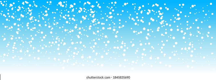 Caer copos de nieve sobre fondo transparente. Ilustración del vector