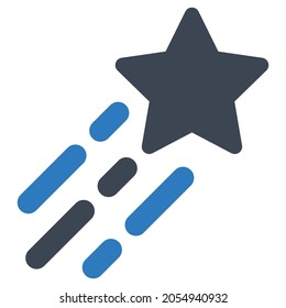Falling space icon.rating,good (vector illustration)