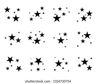 821,549 Black stars white background Images, Stock Photos & Vectors ...