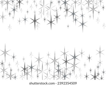 Falling star. Cloud of stars isolated on transparent background. Vector illustration Modern Fashionable Background. 