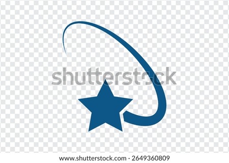 Falling star icon from collection for mobile concept and web apps icon.  star fall icon vector. 