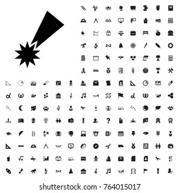 Falling star icon illustration isolated vector sign symbol. education icons set for web and mobile.