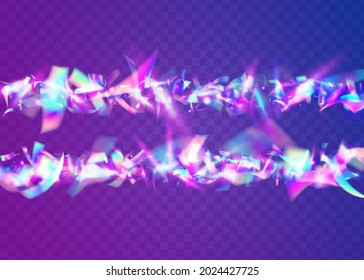 Falling Texture. Blue Metal Sparkles. Retro Prism. Hologram Effect. Blur Christmas Serpentine. Holiday Foil. Kaleidoscope Tinsel. Fiesta Art. Purple Falling Texture