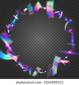 Falling Texture. Disco Festival Backdrop. Unicorn Art. Festive Foil. Blue Party Confetti. Blur Flare. Neon Tinsel. Carnival Background. Violet Falling Texture