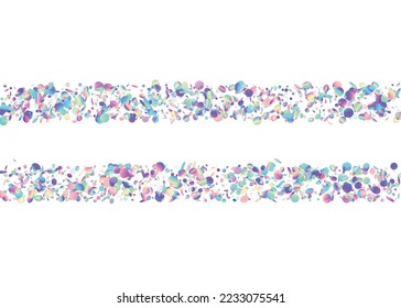 Falling Texture. Neon Sparkles. Unicorn Art. Shiny Banner. Party Abstract Decoration. Carnival Tinsel. Fiesta Foil. Violet Disco Glitter. Purple Falling Texture