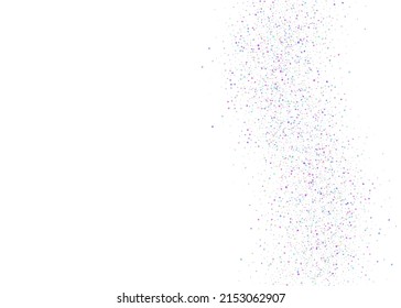 Falling Tinsel. Laser Element. Flying Art. Unicorn Foil. Hologram Texture. Neon Glitter. Purple Retro Sparkles. Party Festival Gradient. Blue Falling Tinsel