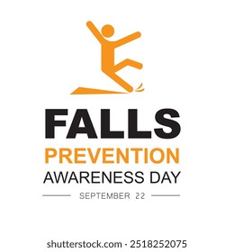 Falls Prevention Awareness Day, September 22.