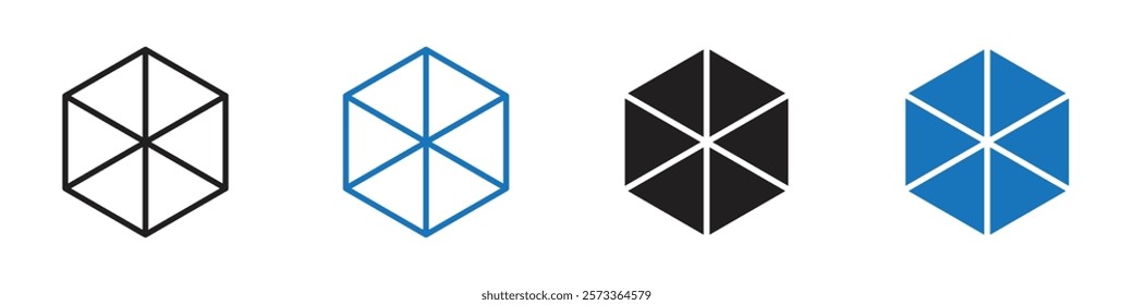 Falmingo icon Flat line symbol