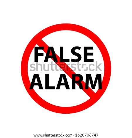 Similar – Image, Stock Photo False alarm